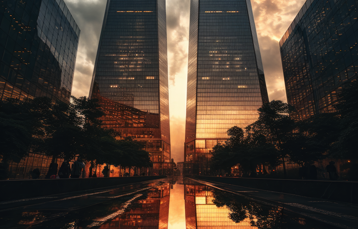 Cityscape Sunset