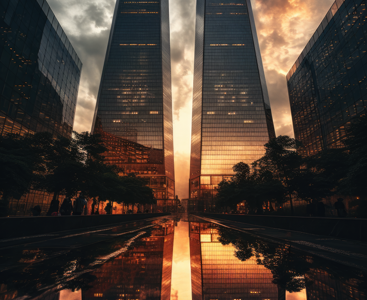 Cityscape Sunset